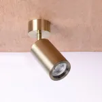 Спот Favourite Angularis 2801-1U Цвет арматуры латунь Цвет плафонов латунь от ImperiumLoft