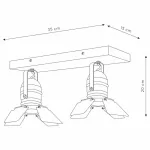 Спот Lucide Picto 17997/02/66 Цвет плафонов розовый Цвет арматуры серый от ImperiumLoft