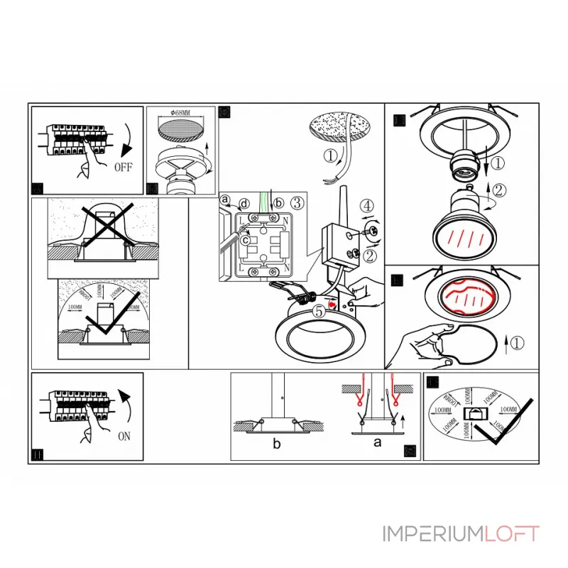Встраиваемый светильник Eglo ПРОМО Peneto 94242 Цвет арматуры никель от ImperiumLoft Встраиваемый светильник Eglo ПРОМО Peneto 94242 Цвет арматуры никель от ImperiumLoft