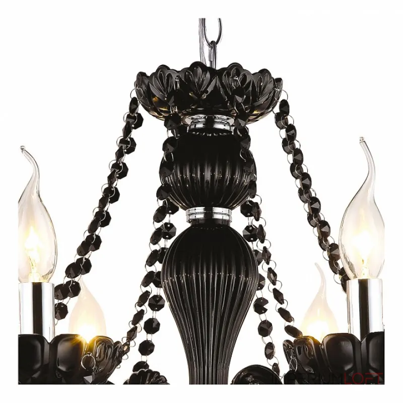 Подвесная люстра Arte Lamp Teatro A3964LM-8BK Подвесная люстра Arte Lamp Teatro A3964LM-8BK