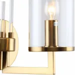 Бра Stilfort Vase 1046/05/01W Цвет плафонов серый Цвет арматуры золото от ImperiumLoft