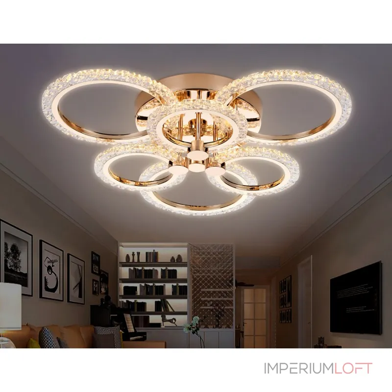 Накладной светильник Ambrella Original 1 FA418/3+3 GD золото 90W 580*540*120 (ПДУ РАДИО 2.4G) Цвет арматуры золото Цвет плафонов прозрачный от ImperiumLoft Накладной светильник Ambrella Original 1 FA418/3+3 GD золото 90W 580*540*120 (ПДУ РАДИО 2.4G) Цвет арматуры золото Цвет плафонов прозрачный от ImperiumLoft