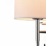 Бра с подсветкой Maytoni Bergamo MOD617WL-01CH Цвет арматуры хром Цвет плафонов кремовый от ImperiumLoft