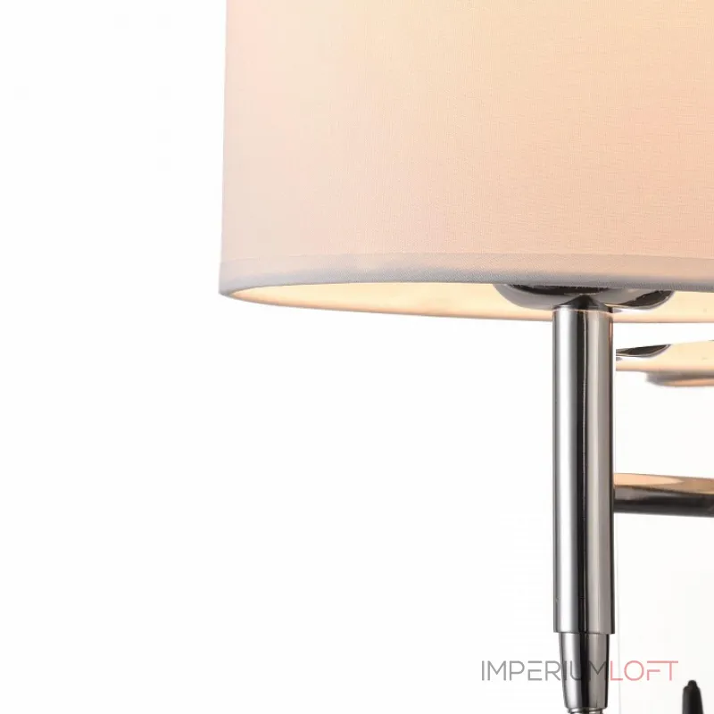 Бра с подсветкой Maytoni Bergamo MOD617WL-01CH Цвет арматуры хром Цвет плафонов кремовый от ImperiumLoft Бра с подсветкой Maytoni Bergamo MOD617WL-01CH Цвет арматуры хром Цвет плафонов кремовый от ImperiumLoft