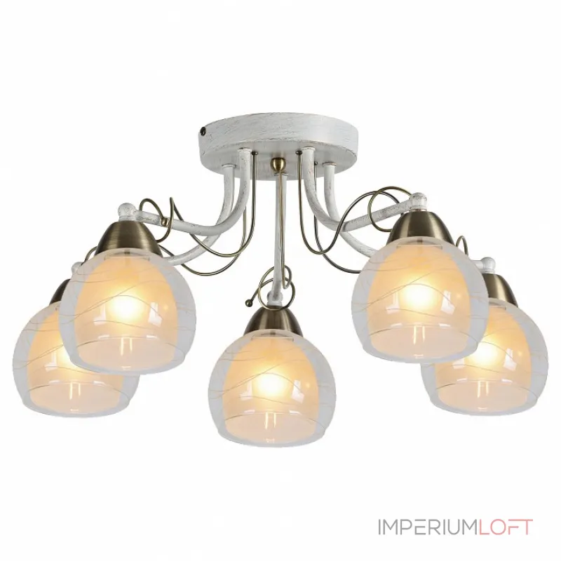 Потолочная люстра Arte Lamp A1633PL-5WG Потолочная люстра Arte Lamp A1633PL-5WG