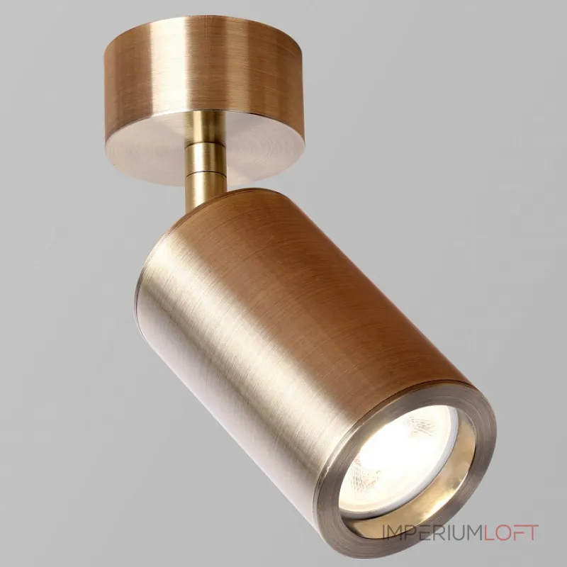 Спот Favourite Angularis 2801-1U Цвет арматуры латунь Цвет плафонов латунь от ImperiumLoft