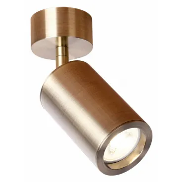 Спот Favourite Angularis 2801-1U Цвет арматуры латунь Цвет плафонов латунь