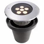 Встраиваемый в дорогу светильник Deko-Light HP I WW 730249 Цвет арматуры серебро Цвет плафонов прозрачный от ImperiumLoft