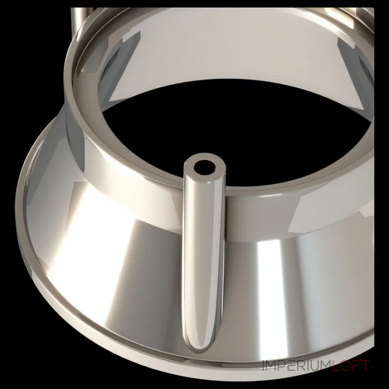 Рамка на 1 светильник Maytoni Alfa C064-01CH Цвет арматуры хром от ImperiumLoft