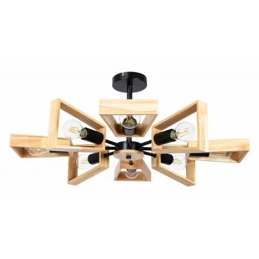 Потолочная люстра Arte Lamp Brussels A8030PL-8BK