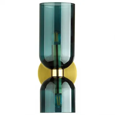 Бра Odeon Light Orinoco 4803/2W Цвет плафонов синий Цвет арматуры бронза