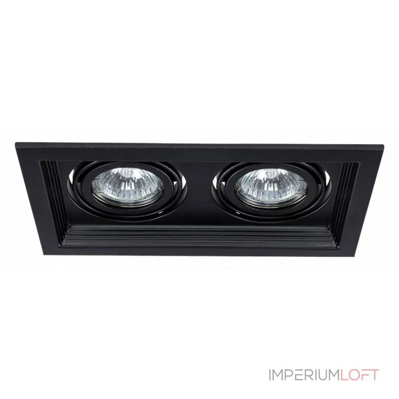 Встраиваемый светильник Arte Lamp Canis A6661PL-2BK от ImperiumLoft Встраиваемый светильник Arte Lamp Canis A6661PL-2BK от ImperiumLoft