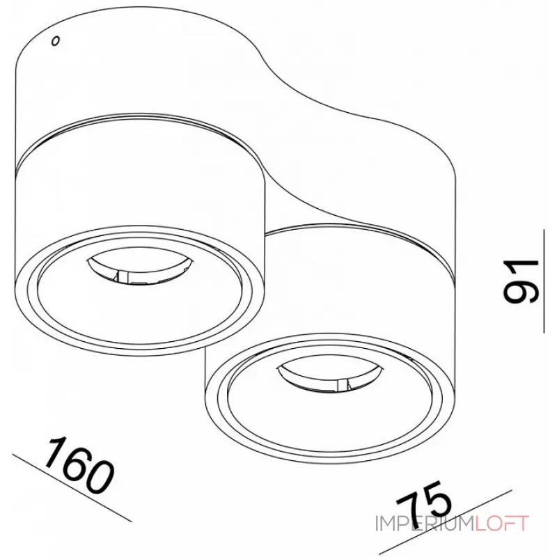Накладной светильник Deko-Light Uni 348123 Цвет арматуры белый от ImperiumLoft