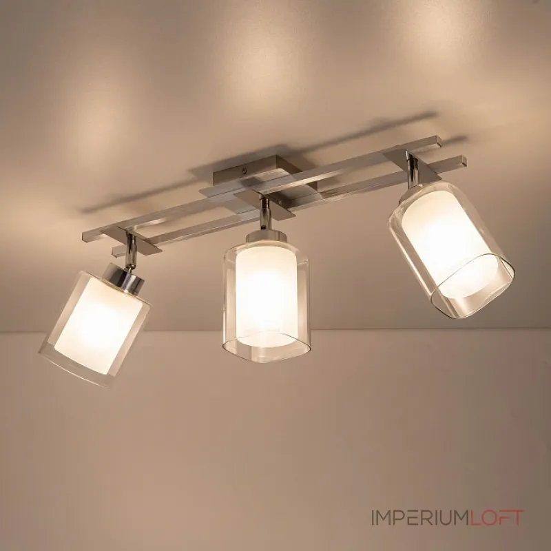 Спот Citilux Риволи CL104130 Цвет арматуры серый Цвет плафонов белый от ImperiumLoft