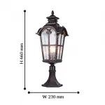 Наземный низкий светильник Favourite Bristol 2036-1T от ImperiumLoft