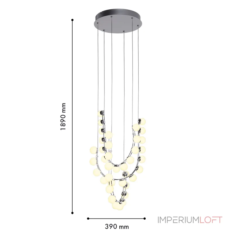 Подвесная люстра Favourite Helmet 4589-4P от ImperiumLoft