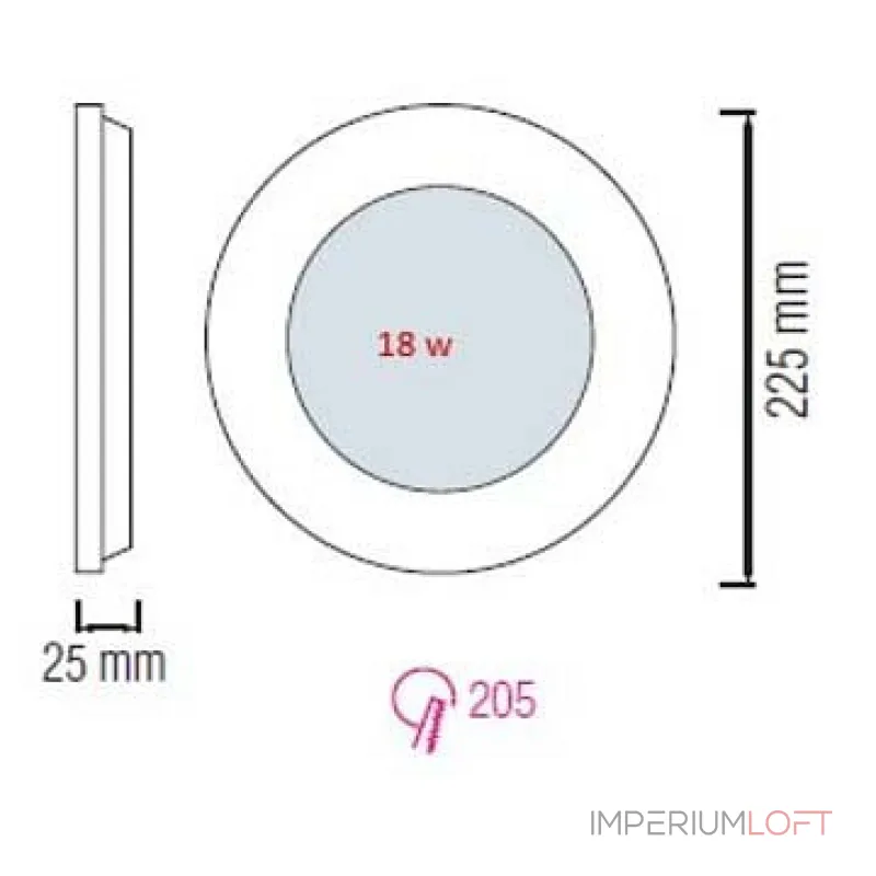 Встраиваемый светильник Horoz Electric Slim HRZ00002153 Цвет арматуры белый от ImperiumLoft Встраиваемый светильник Horoz Electric Slim HRZ00002153 Цвет арматуры белый от ImperiumLoft