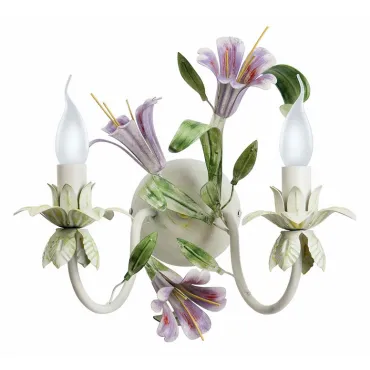 Бра Vitaluce V1116 V1116/2A Цвет арматуры разноцветный Цвет плафонов прозрачный