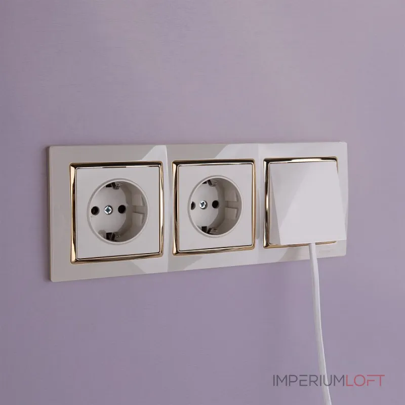 Розетка для вывод кабеля без рамки Werkel W115 1 W1150203 от ImperiumLoft Розетка для вывод кабеля без рамки Werkel W115 1 W1150203 от ImperiumLoft