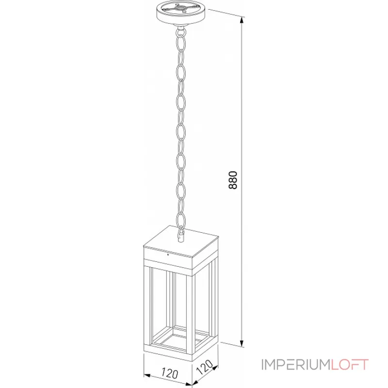 Подвесной светильник Elektrostandard Frame 1528 TECHNO LED