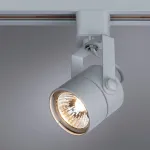 Светильник на штанге Arte Lamp Track Lights A1310PL-1WH Цвет арматуры белый Цвет плафонов белый от ImperiumLoft