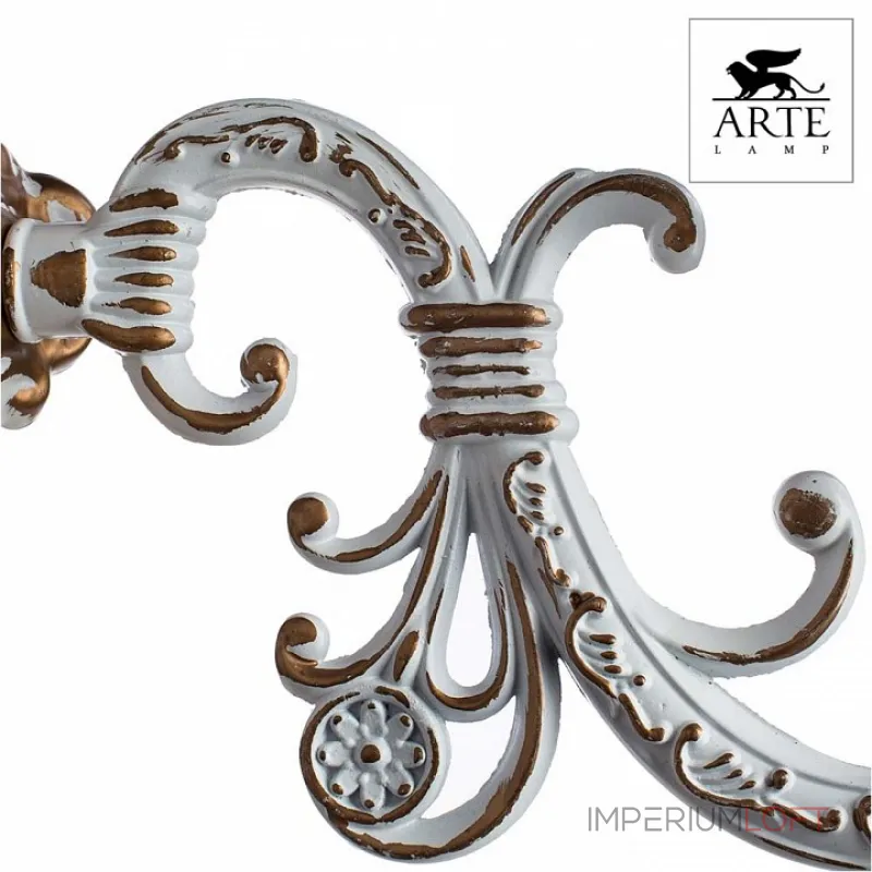 Бра Arte Lamp Delizia A1032AP-2WG Цвет арматуры золото Цвет плафонов белый от ImperiumLoft Бра Arte Lamp Delizia A1032AP-2WG Цвет арматуры золото Цвет плафонов белый от ImperiumLoft