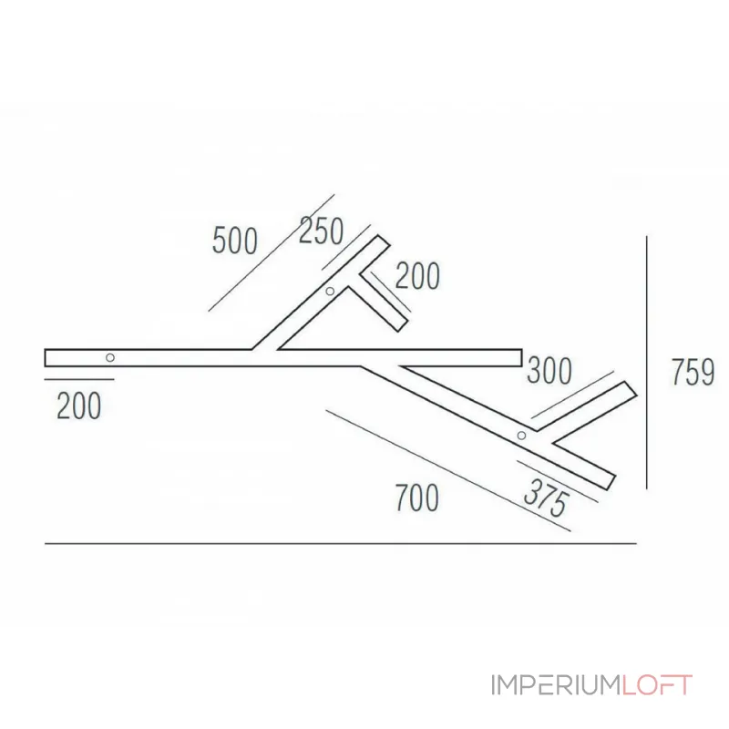 Накладной светильник Donolux DL18516C072 DL18516C072B115 от ImperiumLoft