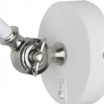 Бра Arte Lamp Braccio A2054AP-1WH Цвет арматуры белый Цвет плафонов белый от ImperiumLoft