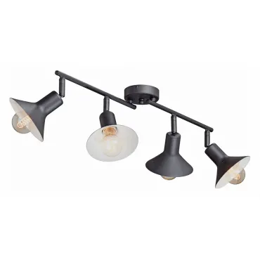 Спот Vitaluce V4808 V4808-1/4PL Цвет арматуры черный Цвет плафонов черный