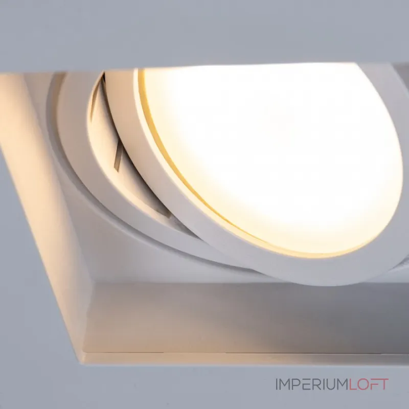 Встраиваемый светильник Arte Lamp Simplex A6662PL-1WH Цвет арматуры Белый от ImperiumLoft