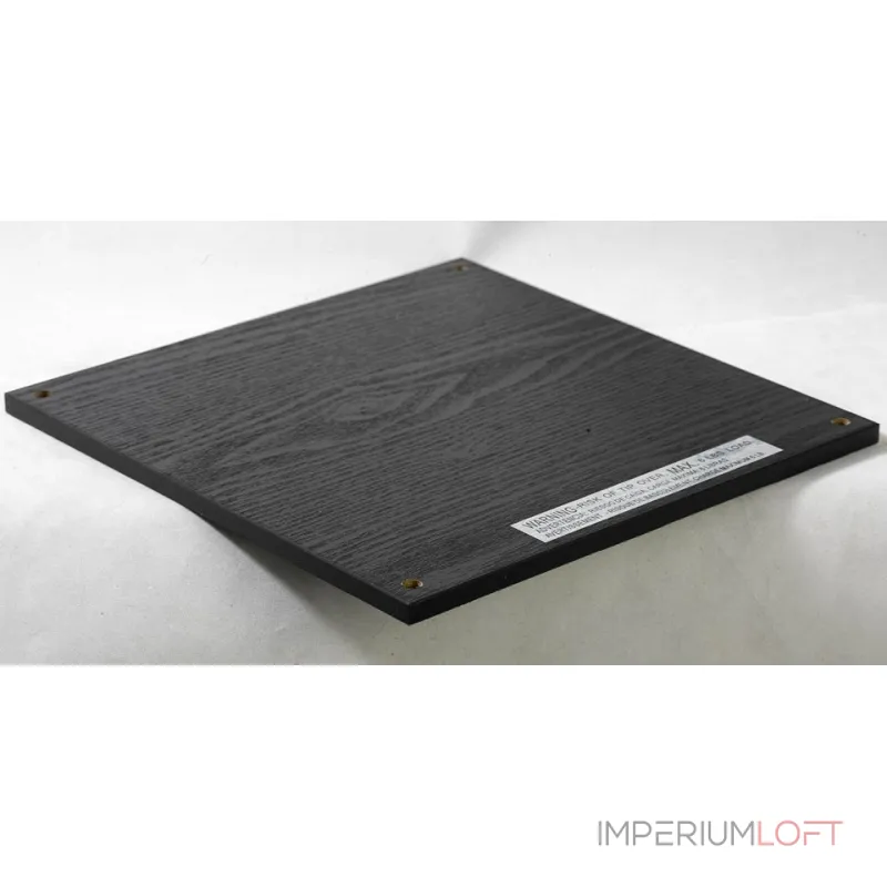 Торшер с полкой LGO Woodruff GRLSP-0333 Цвет плафонов кремовый Цвет арматуры черный от ImperiumLoft