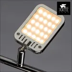 Спот Arte Lamp Rampa A9412PL-4CC Цвет арматуры хром Цвет плафонов белый от ImperiumLoft