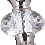 Настольная лампа декоративная Maytoni Riverside MOD018TL-01CH Цвет арматуры хром Цвет плафонов белый от ImperiumLoft