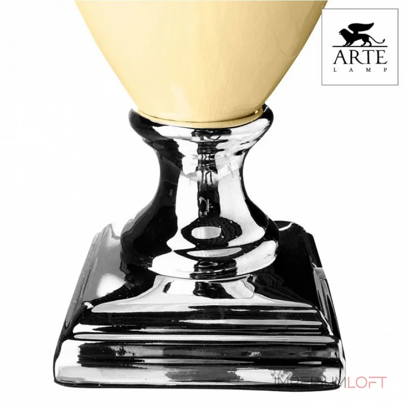 Настольная лампа декоративная Arte Lamp Cosy A5199LT-1WH Цвет арматуры хром Цвет плафонов белый от ImperiumLoft Настольная лампа декоративная Arte Lamp Cosy A5199LT-1WH Цвет арматуры хром Цвет плафонов белый от ImperiumLoft