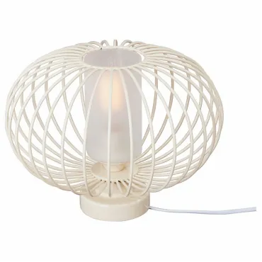 Настольная лампа декоративная Vitaluce V4578 V4578-3/1L Цвет арматуры белый Цвет плафонов белый