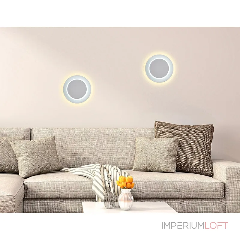 Накладной светильник Ambrella Sota 1 FW105 Цвет арматуры белый Цвет плафонов белый от ImperiumLoft