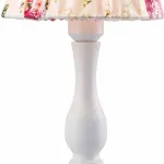 Настольная лампа декоративная Arte Lamp 7021 A7021LT-1WH Цвет арматуры белый Цвет плафонов розовый от ImperiumLoft