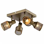 Спот TopLight Silvia TL3750Y-04AB Цвет арматуры бронза Цвет плафонов бронза от ImperiumLoft