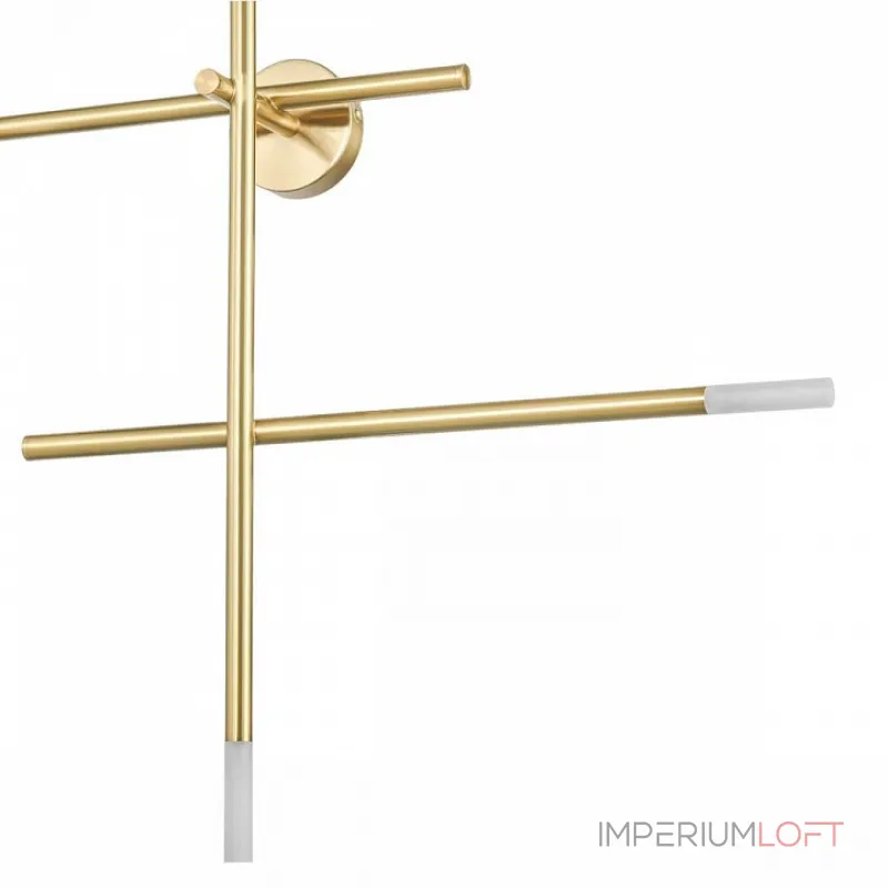 Накладной светильник Vele Luce Corda VL5534W14 Цвет арматуры латунь Цвет плафонов белый от ImperiumLoft