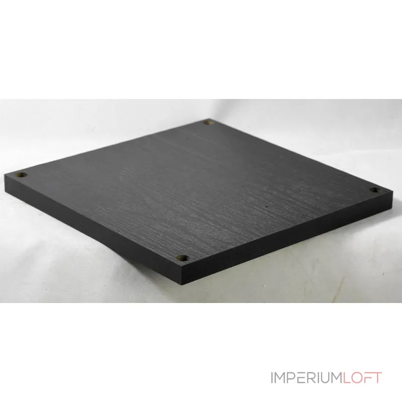 Торшер с полкой LGO Woodruff GRLSP-0333 Цвет плафонов кремовый Цвет арматуры черный от ImperiumLoft