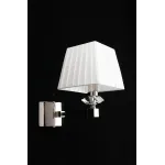 Бра Aployt Dominka APL.722.01.01 Цвет арматуры никель Цвет плафонов белый от ImperiumLoft