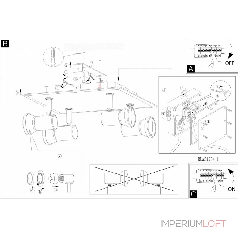 Спот Eglo Tamara 1 31264 Цвет арматуры хром от ImperiumLoft