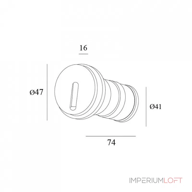 Встраиваемый светильник Denkirs DK1005 DK1007-BK от ImperiumLoft
