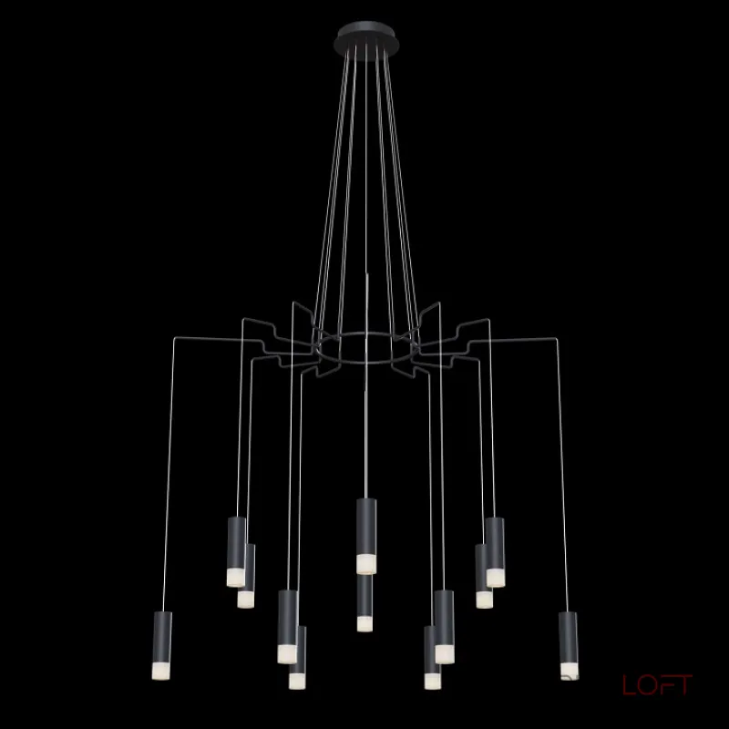 Подвесная люстра Maytoni MOD035PL-12B