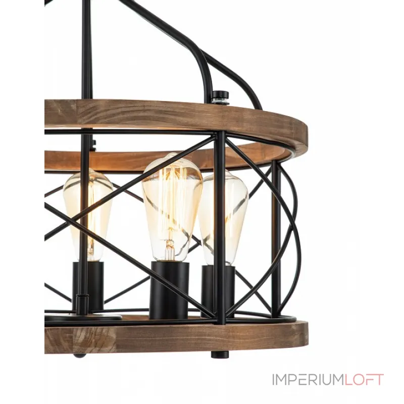 Подвесная люстра Indigo Camino 10017/5P Black