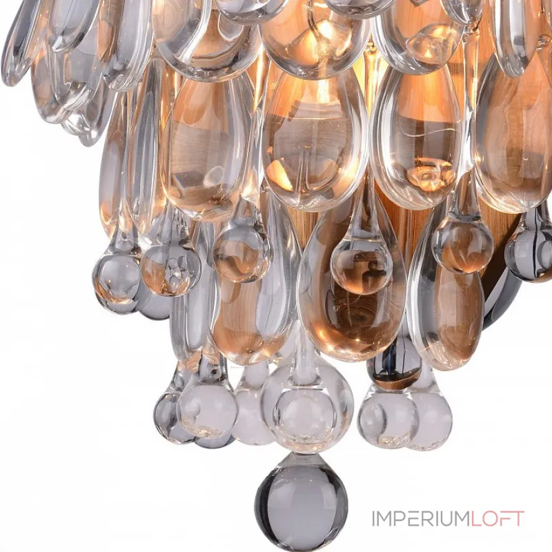 Накладной светильник Arte Lamp Regina A4298AP-1AB Цвет арматуры бронза Цвет плафонов прозрачный от ImperiumLoft