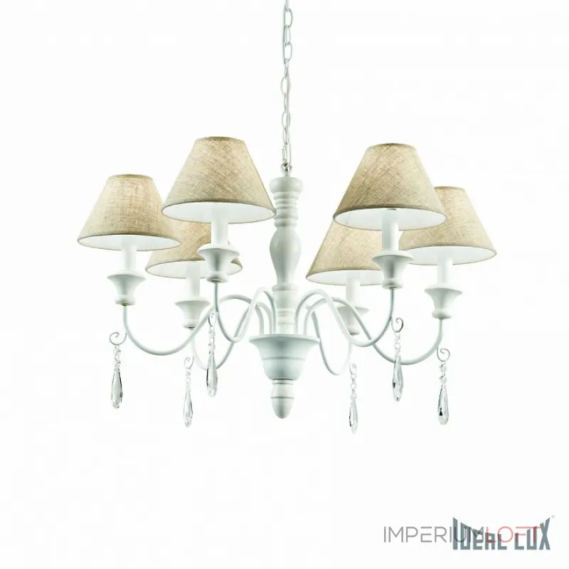 Подвесная люстра Ideal Lux Provence PROVENCE SP6 Подвесная люстра Ideal Lux Provence PROVENCE SP6