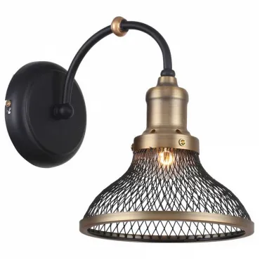 Бра Stilfort Feloria 2009/02/01W Цвет плафонов бронза Цвет арматуры чёрный Бра Stilfort Feloria 2009/02/01W Цвет плафонов бронза Цвет арматуры чёрный