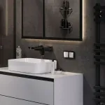 Рамка на 2 поста Werkel Acrylic черный W0022708 от ImperiumLoft