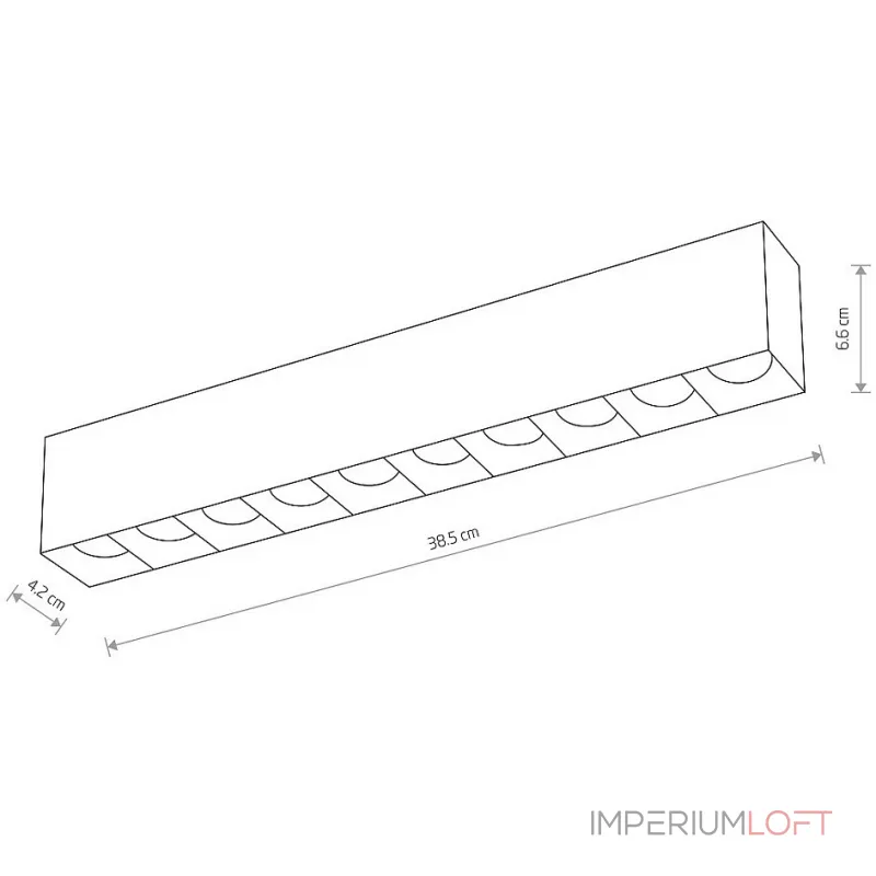 Накладной светильник Nowodvorski Midi Led 10050 от ImperiumLoft